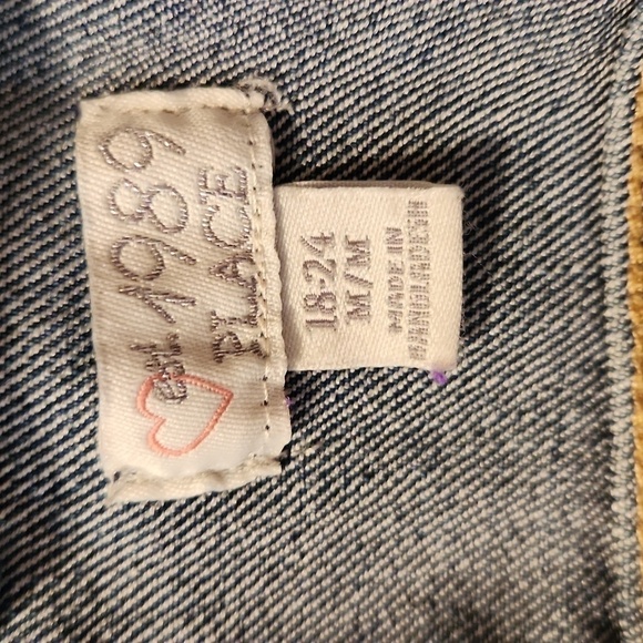Children's Place Blue Jean Jacket 18-24M - Picture 8 of 10